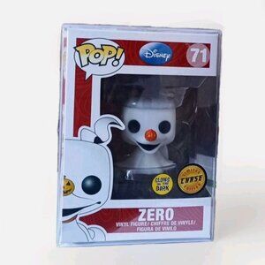 Very Rare Zero Chase Glow In the Dark 71 Funko POP In Protective Case